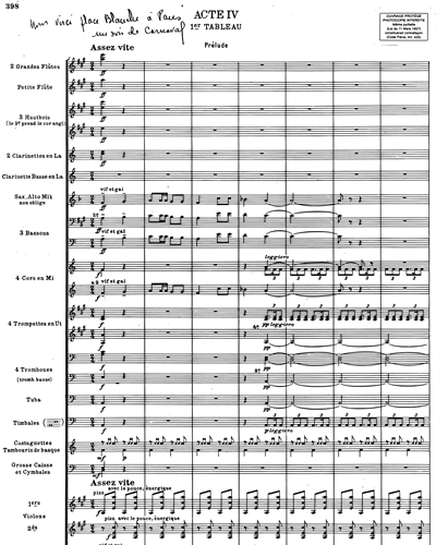 [Act 4] Opera Score