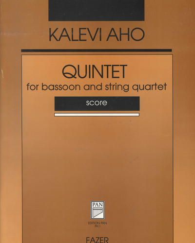 Quintet for Bassoon and String Quartet