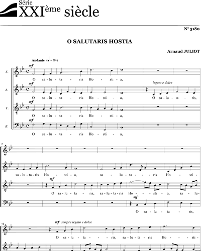 O salutaris Hostia - Juliot