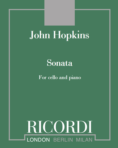 Sonata for cello and piano