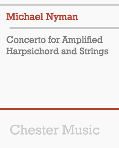 Concerto for Amplified Harpsichord and Strings