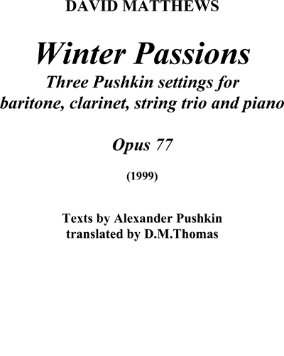 Winter Passions