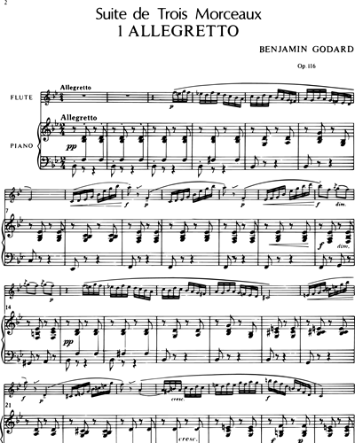 Suite de Trois Morceaux, Op. 116
