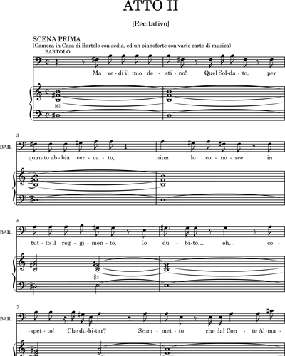 Opera Vocal Score Volume 2