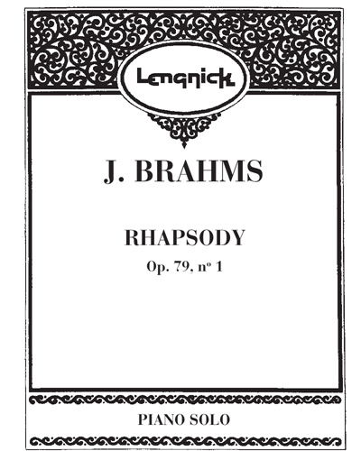 Rhapsody Op. 79 n. 1