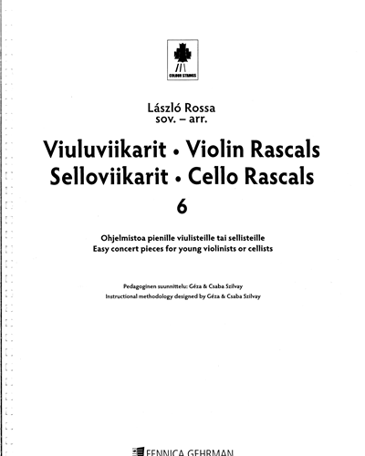 Colourstrings Cello ABC: Cello Rascals, Book 6