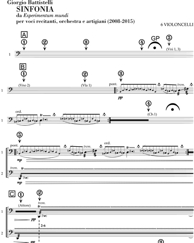 Cello 1 - 6