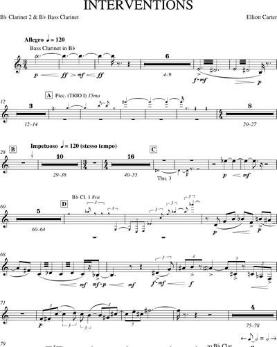 Clarinet 2 in Bb/Bass Clarinet in Bb