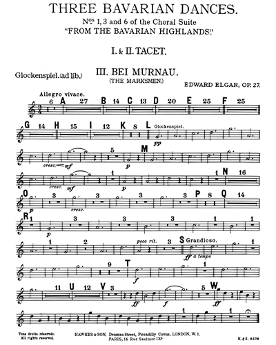 Glockenspiel (ad libitum)