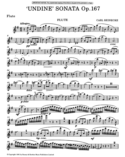 Undine Sonata, op. 167