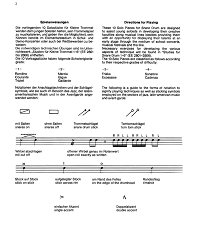 Solobook for Snare Drum, Band 1