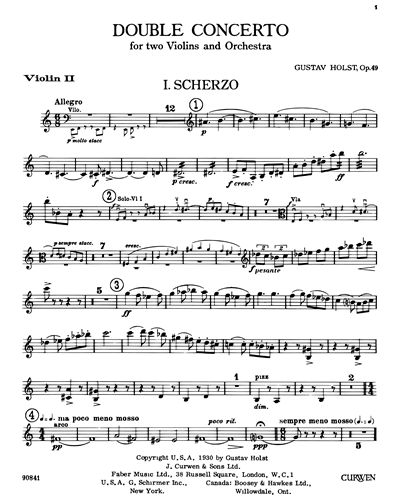 Double Concerto, Op. 49