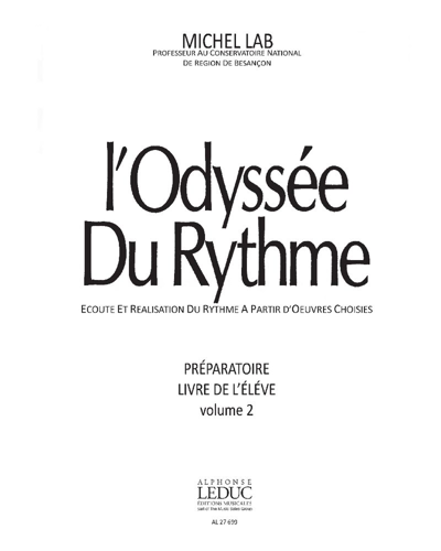 l'Odyssée du rythme, Vol. 2