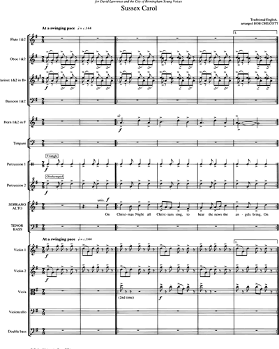 Full Score & Mixed Chorus