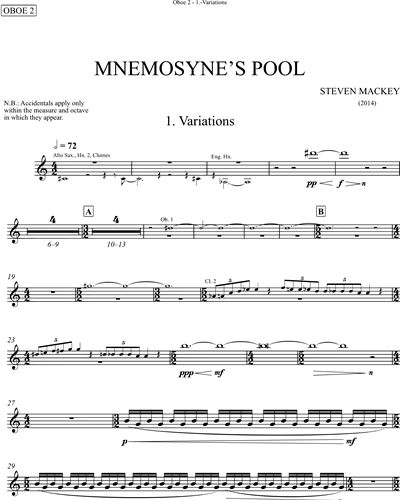 Mnemosyne's Pool
