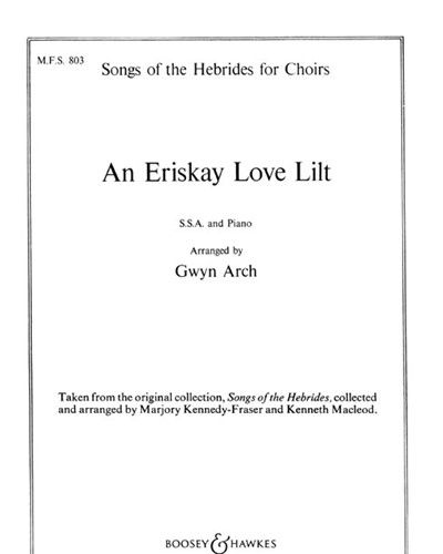 An Eriskay Love Lilt (from "Songs of the Hebrides")