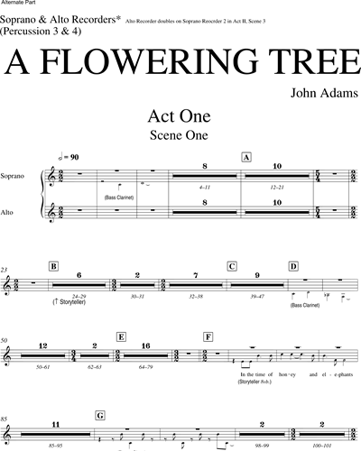 A Flowering Tree