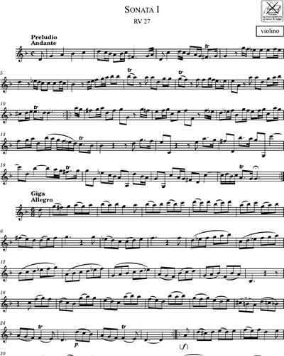 Sonate Op. 2 (RV 27,31,14,20,36,1,8,23,16,21,9,32)