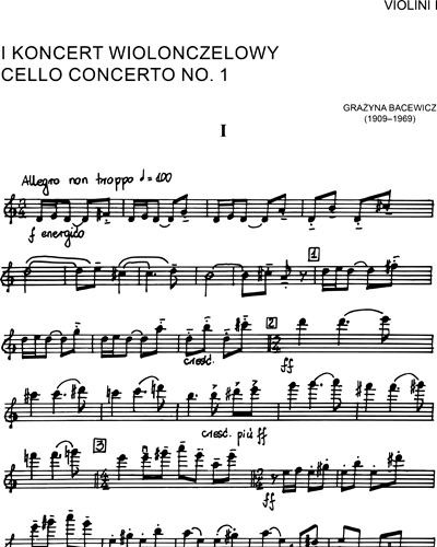 Cello Concerto No. 1