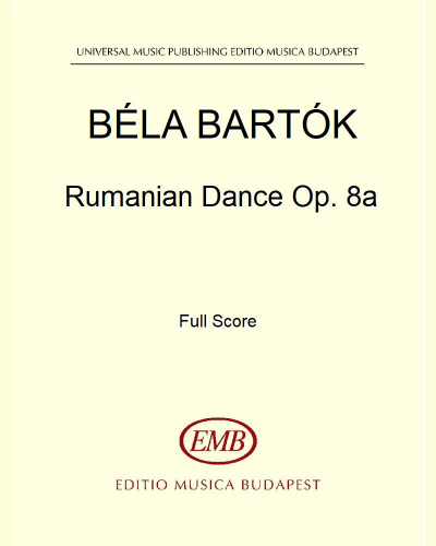 Romanian Dance, op. 8a