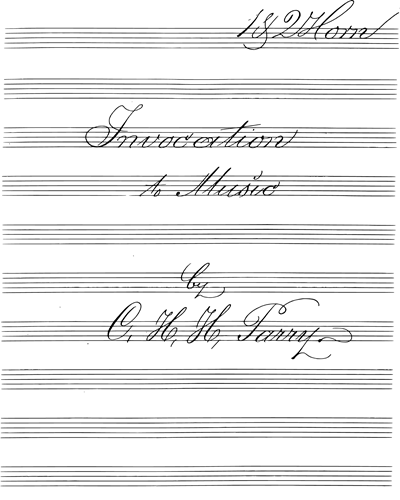 Invocation to Music