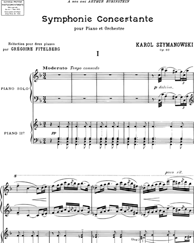 Symphonie Concertante Op. 60