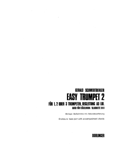 Easy Trumpet, Book 2