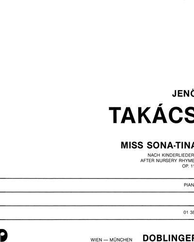 Miss Sona-Tina, op. 118