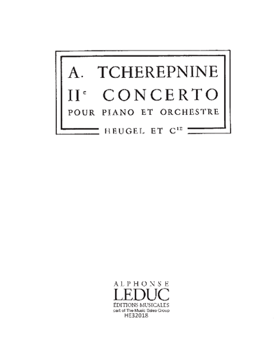 Concerto n. 2 pour Piano et Orchestre, Op. 26