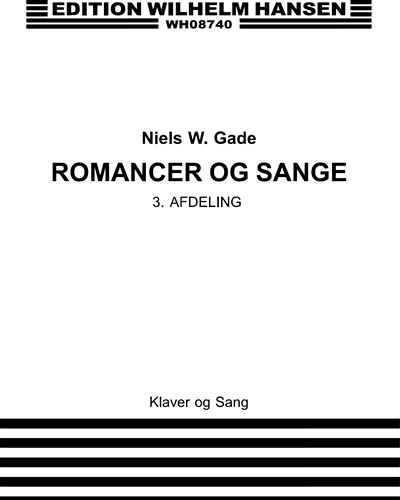 Romancer og sange, 3. afdeling