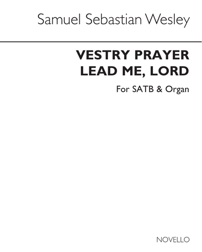 Vestry Prayer (Lead Me, Lord)