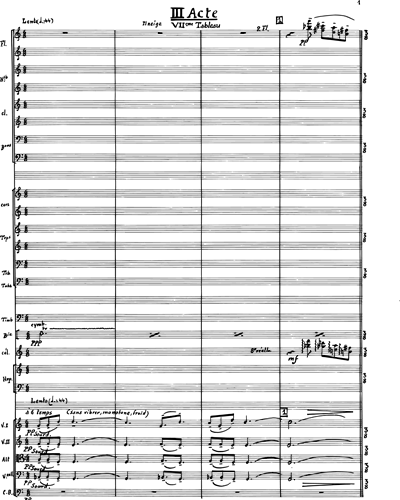 [Act 3] Opera Score