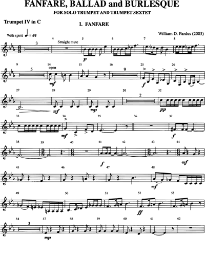 Trumpet in C 4 (Alternative)