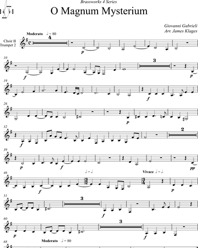 [Choir 2] Trumpet 2