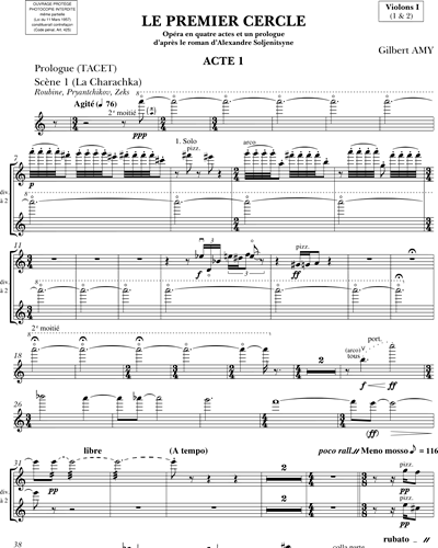 Violin 1 I-II