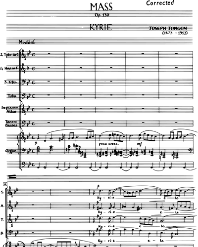 Full Score & Mixed Chorus