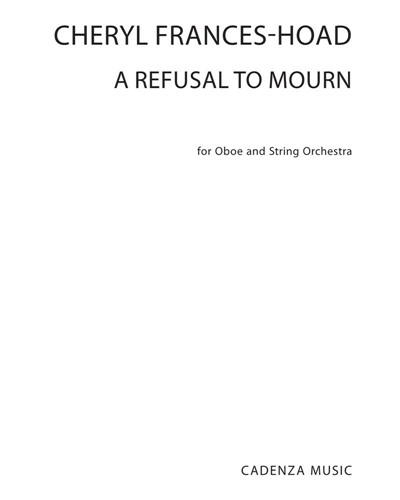 A Refusal to Mourn