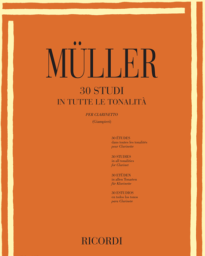 30 Studi in tutte le tonalità