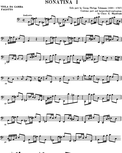 Bass Viol/Bassoon (Alternative)/Cello (Alternative)