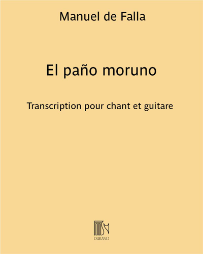 El paño moruno (No. 1 from 'Seven Spanish Folksongs')