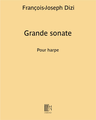 Grande sonate pour harpe