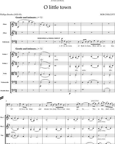 Full Score & Mixed Chorus