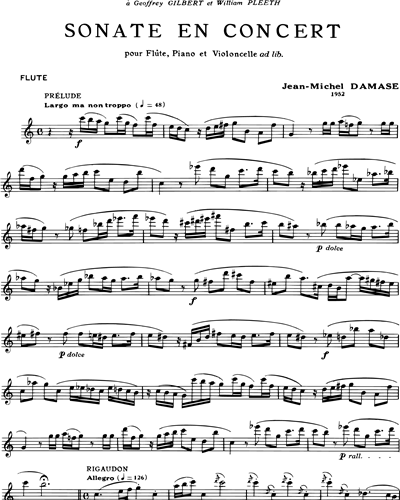 Sonate en Concert, op. 17