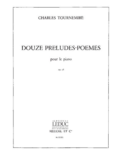 12 Préludes-Poèmes, Op. 58