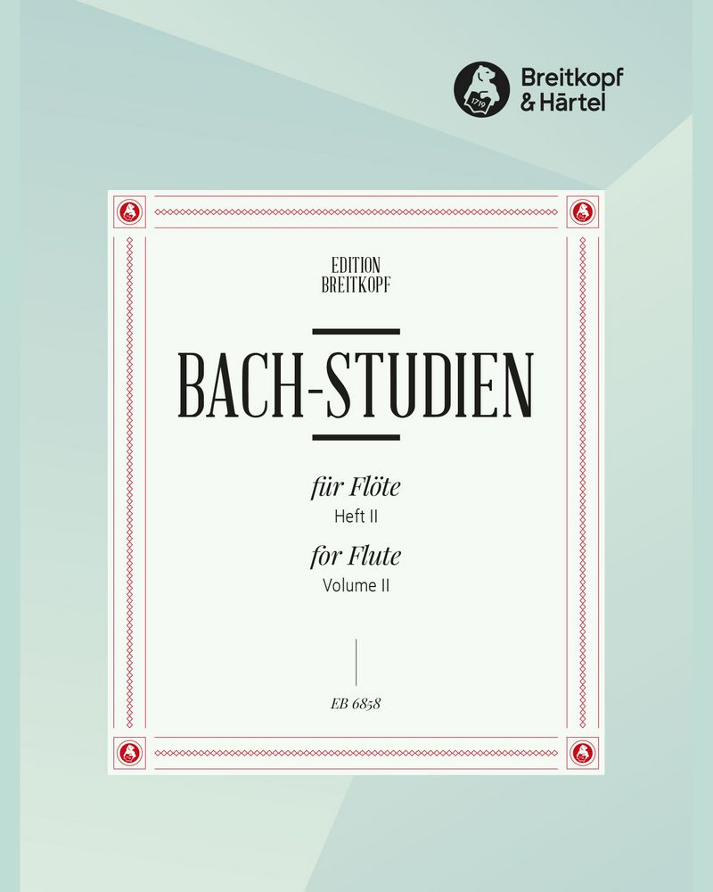 Bach-Studien für Flöte, Heft 2