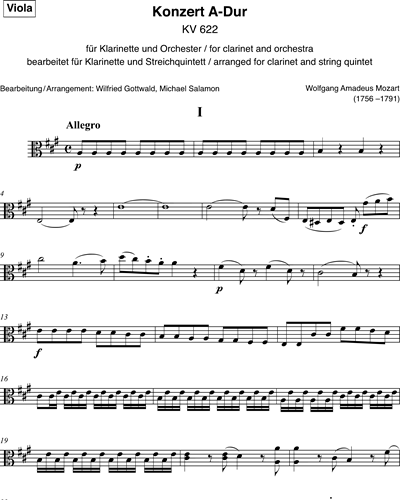 [String Quintet] Viola