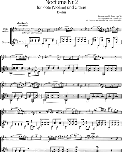 Nocturne Nr. 2 D-dur op. 38