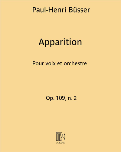 Apparition Op. 109 n. 2