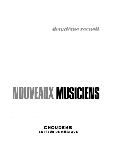 Nouveaux musiciens, deuxième recueil