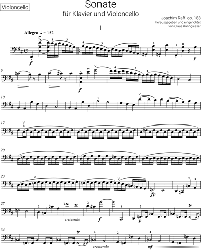 Cello Sonata, op. 183